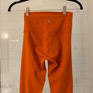 Orange lululemon legging